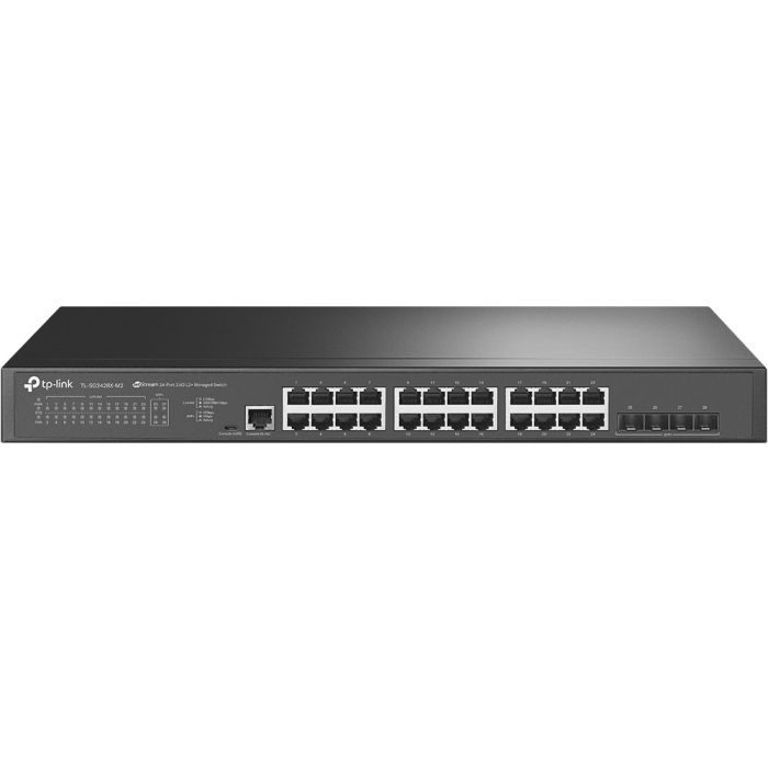 Комутатор TP-LINK  24x2.5GE, 4xSFP+, Керований L2 TP-Link TL-SG3428X-M2