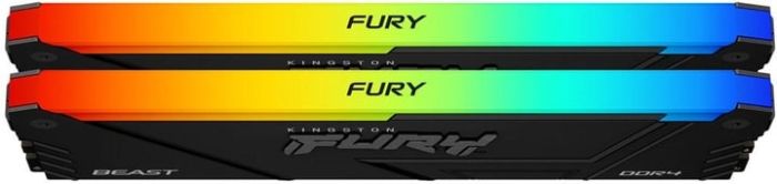 Память ПК Kingston DDR4 32GB KIT (16GBx2) 3600 FURY Beast RGB