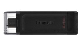 Накопичувач Kingston   64GB USB 3.2 Type-C Gen 1 DT70