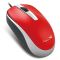 Genius Mouse DX-120, USB-A, red