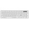 2E Keyboard membrane KS270 105key, WL/BT, EN/UK/RU, silver-white