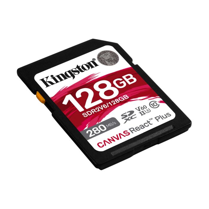 Карта памяти Kingston SD  128GB C10 UHS-II U3 R280/W100MB/s