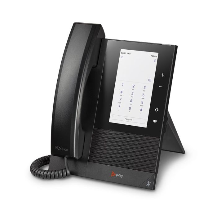Poly CCX 400 Business Media Phone for Microsoft Teams and PoE-enabled