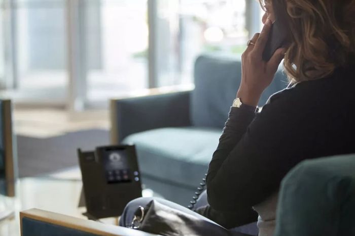 Poly CCX 400 Business Media Phone for Microsoft Teams and PoE-enabled