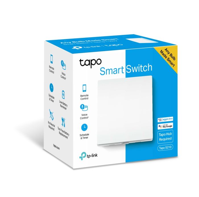 Умный выключатель TP-LINK Tapo S210 868 MHz 250V 4A