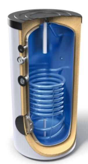 Indirect heating water heater TESY EV9S 160 60 160l 1 heat exchanger