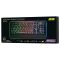 2E GAMING Membrane keyboard KG325 104key, USB-A, EN/UA/RU, LED, black