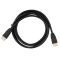 2E Cable HDMI (M/M) 2м, 2.0, Slim High Speed Aluminum, black