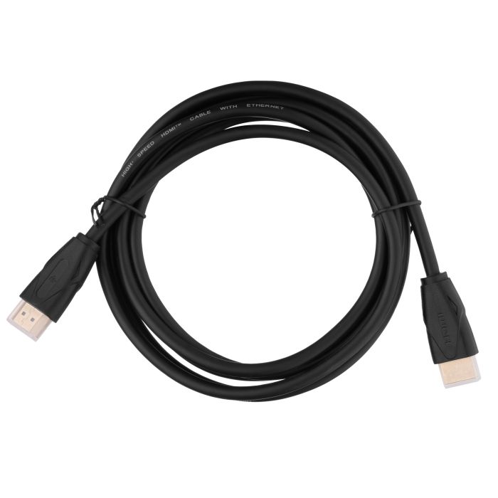 2E Cable HDMI (M/M) 2м, 2.0, Slim High Speed Aluminum, black