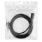 2E Cable HDMI (M/M) 2м, 2.0, Slim High Speed Aluminum, black