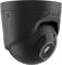 Ajax TurretCam wired IP camera, 8mp, 4mm, Poe, True WDR, IP 65, IR 35m, audio, viewing angle 75° to 85°, dome, black