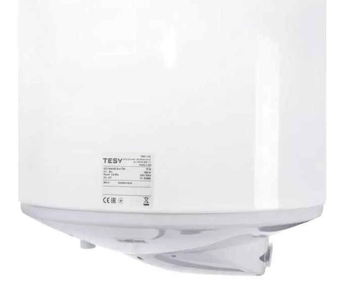 Водонагрівач електричний Tesy Anticalc Slim GCV 303516D B14 TBRC 30 л, 1.6 кВт, сухий тен, круглий слім, мех. керування, Болгарія, C