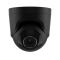 Ajax TurretCam wired IP camera, 5mp, 4mm, Poe, True WDR, IP 65, IR 35m, audio, viewing angle 75° to 85°, dome, black