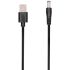 Сable USB-A > DC 5.5х2.5mm charge 2Е 1m, 5V/1.5A, black