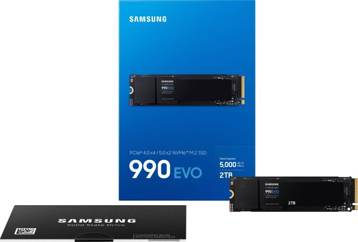 Накопичувач SSD Samsung M.2 2TB PCIe 4.0 990EVO