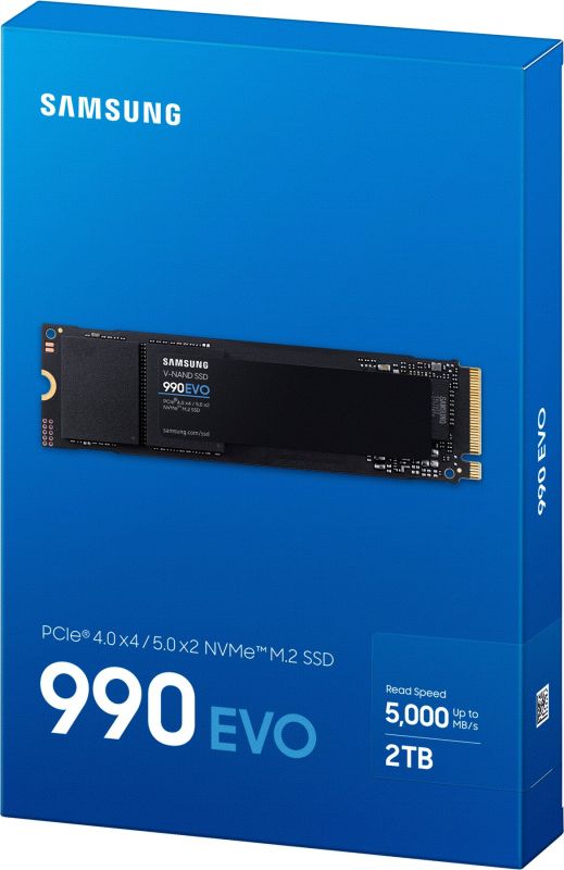 Накопичувач SSD Samsung M.2 2TB PCIe 4.0 990EVO