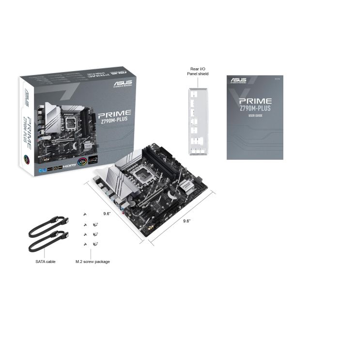 Материнcкая плата ASUS PRIME Z790M-PLUS s1700 Z790 4xDDR5 M.2 HDMI DP mATX