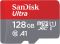 Карта пам'яті SanDisk microSD  128GB C10 UHS-I R140MB/s Ultra