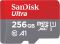 Карта пам'яті SanDisk microSD  256GB C10 UHS-I R150MB/s Ultra