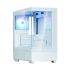 Zalman PC case P10 without PSU, 1xUSB3.0, 1xUSBType-C, 1x120mm ARGB, VGA 384mm, LCS ready, TG Side Panel, mATX, white