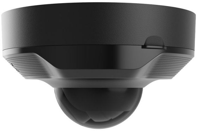 IP-Камера проводная Ajax DomeCam Mini, 8мп, 4мм, Poe, True WDR, IP 65, ИК 30м, аудио, угол обзора 75°до 85°, мини купольная, черная