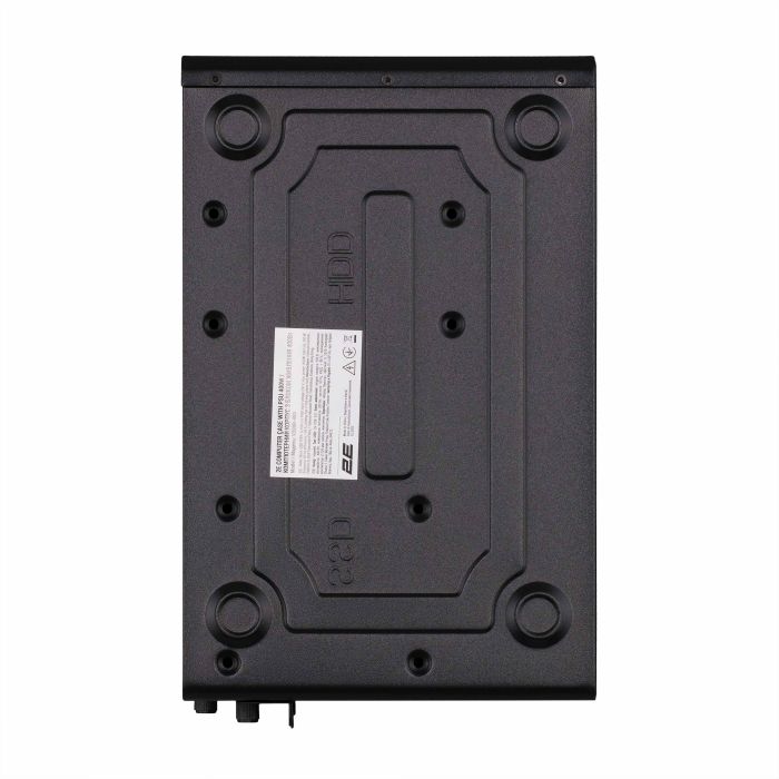 Корпус 2E Credo V200B-400 с БП 2E ATX400, 2xUSB3.0, 1x80мм, VGA 250мм, mATX, чёрный