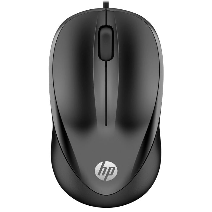HP Mouse 1000, USB-A, black
