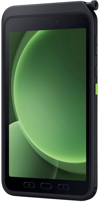 Планшет Samsung Galaxy Tab Active 5 (X300) 8" 6ГБ, 128ГБ, 5050мА•год, Android, чорний зелений