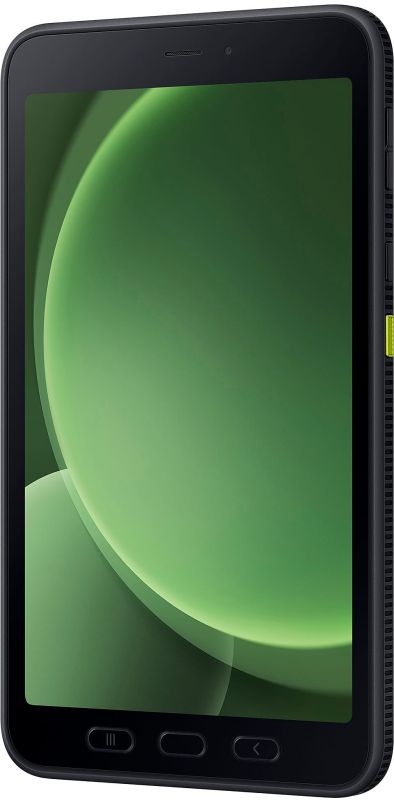Планшет Samsung Galaxy Tab Active 5 (X306) 8" 6ГБ, 128ГБ, 5G, 5050мА•год, Android, чорний зелений