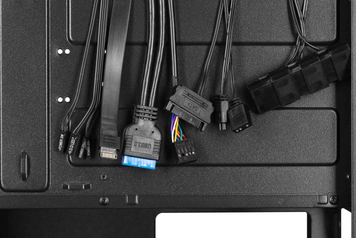 Корпус 2E GAMING Infinity G205A без БЖ 2xUSB3.0, 1xUSBType-C, 1x120мм ARGB, 2x120мм, VGA 345мм, LCS ready, TG Side Panel, ATX, чорний