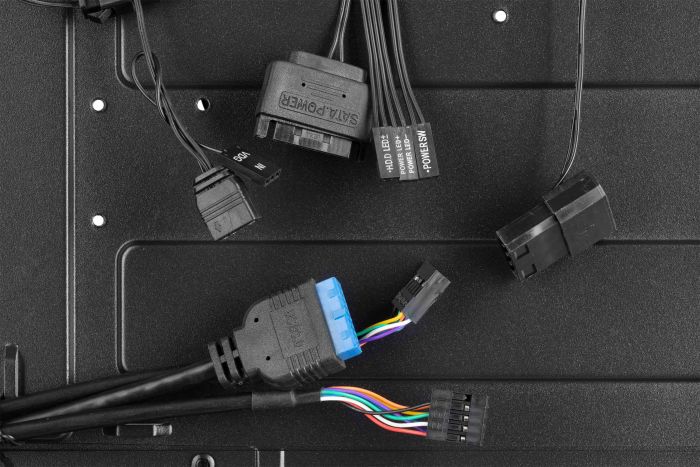 2E GAMING PC case Turbo G2057B without PSU, 2xUSB3.0, 1xUSB2.0, 1x200mm ARGB, 3x120mm ARGB, VGA 345mm, LCS ready, HUB, TG Side Panel, ATX, black