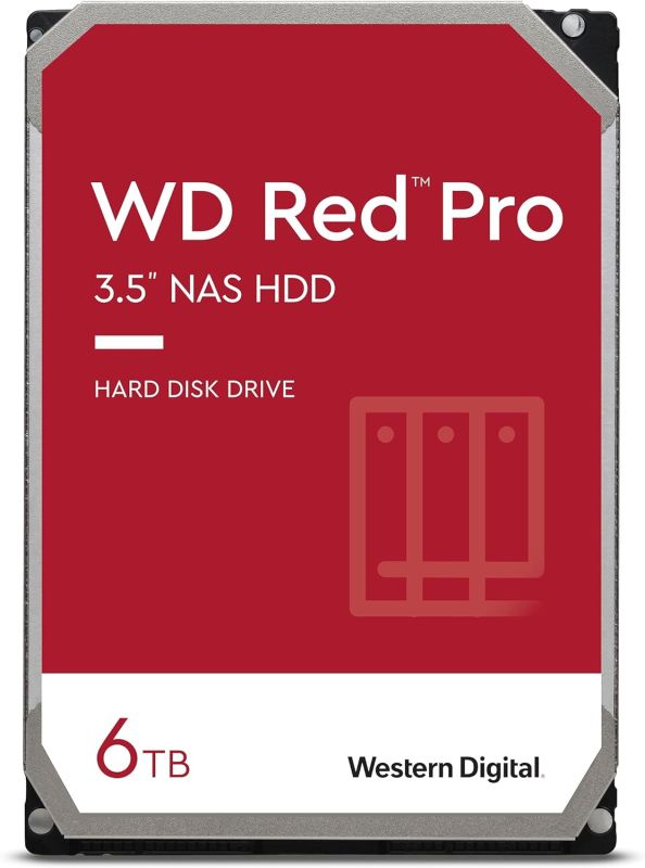 Жесткий диск WD  6TB 3.5" 7200 256MB SATA Red Pro NAS