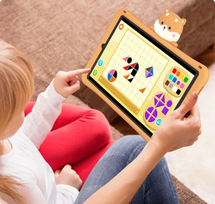 Планшет Doogee T20 mini Kids 8.4" 4ГБ, 128ГБ, LTE, 5060мА•г, Android, жовтий