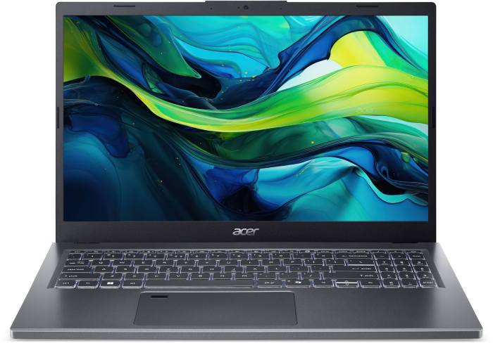 Ноутбук Acer Aspire 15 A15-51M 15.6" FHD IPS, Intel 5-120U, 16GB, F512GB, UMA, Lin, серый