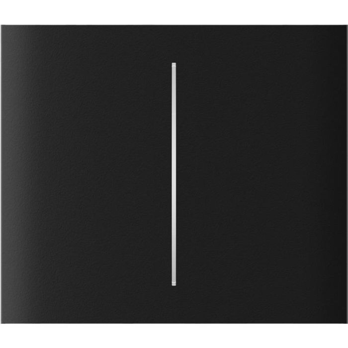 Central button for two-button vertical switch Ajax CenterButton Vertical 2-gang for LightSwitch, Jeweler, wireless, black