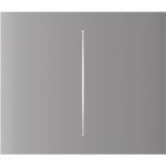 Кнопка центральна для двоклавішного вертикального вимикача Ajax CenterButton Vertical 2-gang for LightSwitch, Jeweler, бездротовий, fog