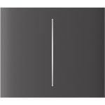 Кнопка центральна для двоклавішного вертикального вимикача Ajax CenterButton Vertical 2-gang for LightSwitch, Jeweler, бездротовий, grey