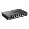 Switch  8xFE, Unmanaged, Metal case D-Link DES-108