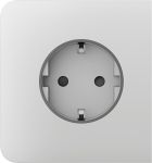 Бічна панель для вбудованої розетки Ajax SideCover for Outlet Basic, білий