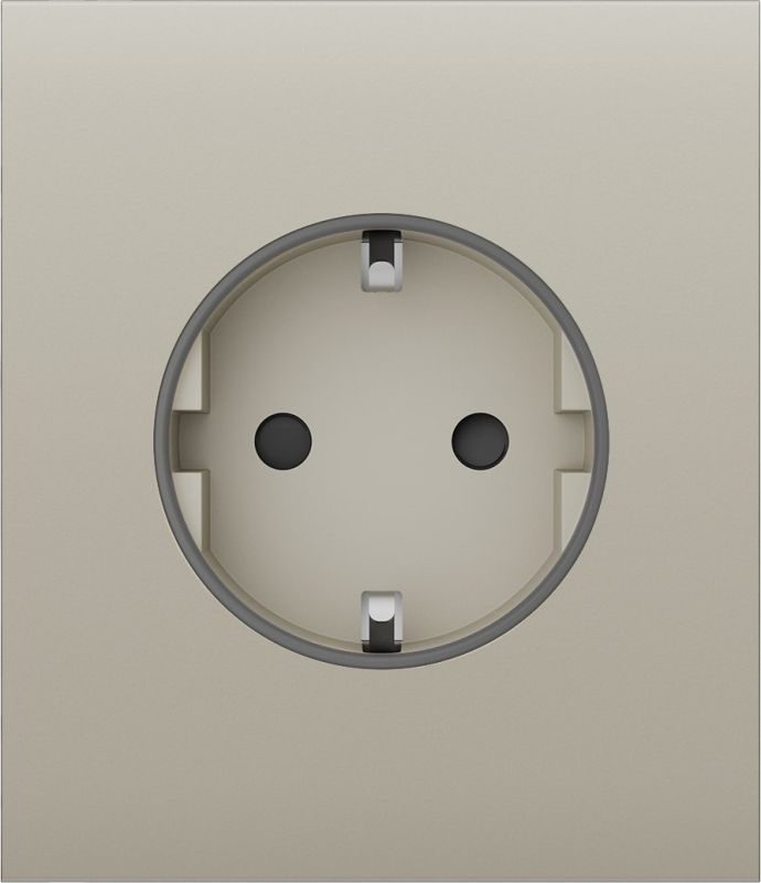 Центральная панель для встраиваемой розетки Ajax CenterCover for Outlet Basic, ivory