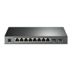 Комутатор TP-LINK  8xGE (8xPoE), 2xSFP, 61Вт, WebSmart TP-Link SG2210P