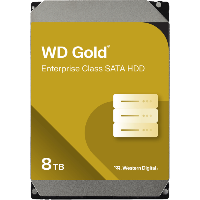 Жесткий диск WD  8TB 3.5" 7200 256MB SATA Gold