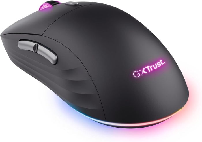 Mouse Trust GXT 926 REDEX II, WL/USB-A/USB-C, black