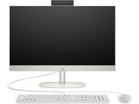 Комп'ютер персональний моноблок HP 240-G10 23.8" FHD IPS AG, Intel i3-N300, 8GB, F512GB, UMA, WiFi, кл+м, 3р, Win11P, білий