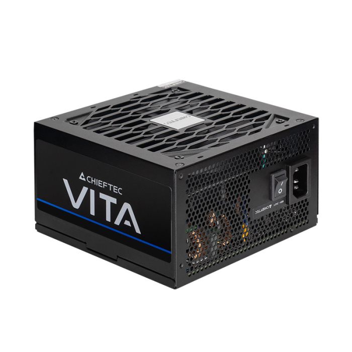 CHIEFTEC PSU Vita  (750W), >85%, 80+ Bronze, 120mm, 1xMB 24pin(20+4), 2xCPU 8pin(4+4), 2xMolex, 6xSATA, 4xPCIe 8pin(6+2)