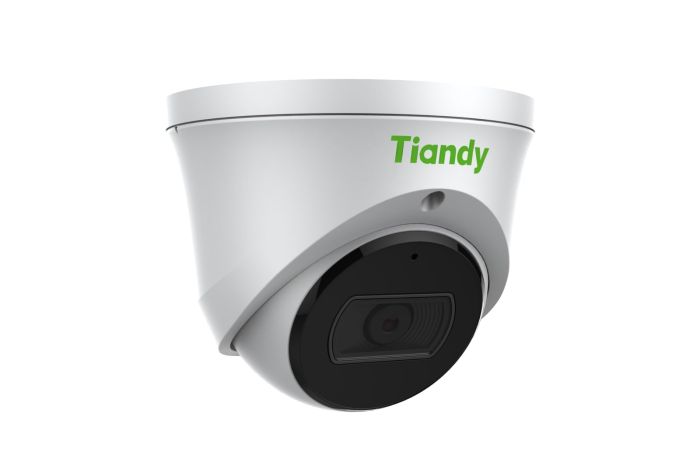 IP Camera  : 5MP, EW Color Maker Turret, 2.8mm, f/1.0, IR 30m, LED 15m, DC 12V, PoE, IP66, speaker Tiandy TC-C35XQ