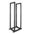 Стійка ZPAS 19", 42U, SRX, підлогова дворамна, глибина 800 мм, максимально 250кг, чорна