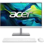 Комп'ютер персональний моноблок Acer Aspire C24-195ES 23.8" FHD Intel U5-125U, 16GB, F512GB, UMA, WiFi, кл+м, 3р, без ОС, сірий