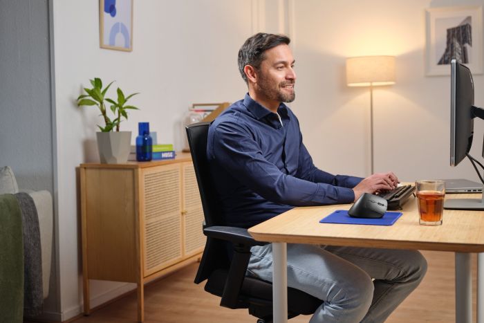 Мышь Trust Bayo + Ergonomic, BT/WL/USB-A, черный