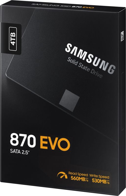 Накопитель SSD Samsung  2.5" 4TB SATA 870EVO
